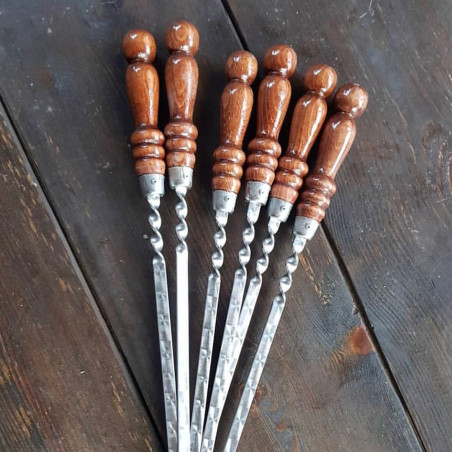 Skewer with Wooden Handle