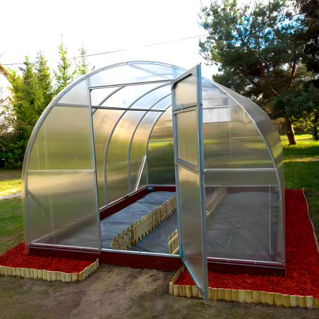 Теплица "Solid" 3×4 м — поликарбонат 4-6 мм UV10